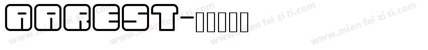 Aarest字体转换