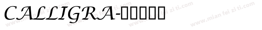 CALLIGRA字体转换