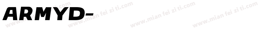 armyd字体转换