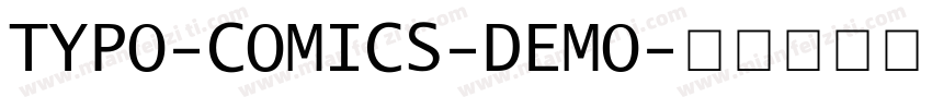 TYPO-COMICS-DEMO字体转换