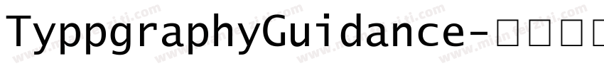 TyppgraphyGuidance字体转换