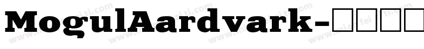 MogulAardvark字体转换