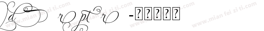 AdiosScriptPro字体转换