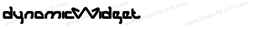 dynamicWidget字体转换