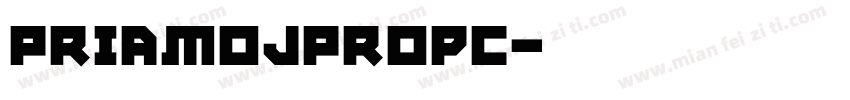 PriamojPropC字体转换