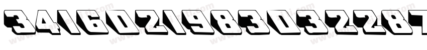 34160219830322875X字体转换