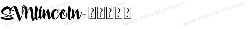 SVNlincoln字体转换