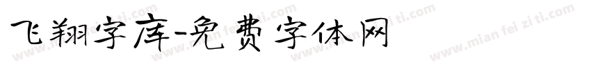 飞翔字库字体转换