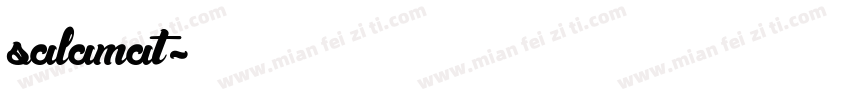 salamat字体转换