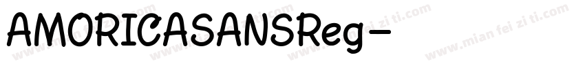 AMORICASANSReg字体转换