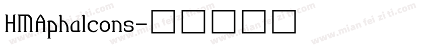 HMAphalcons字体转换