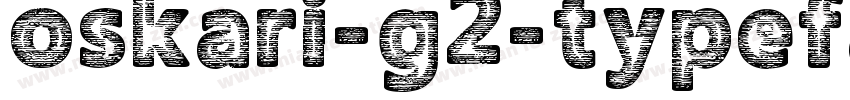 oskari-g2-typeface字体转换