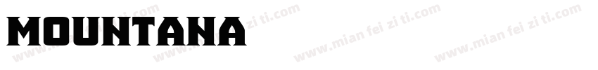 Mountana字体转换