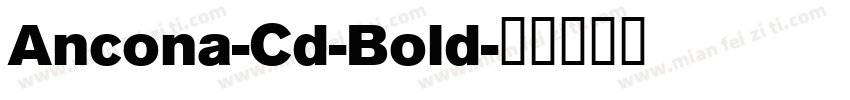 Ancona-Cd-Bold字体转换