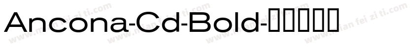 Ancona-Cd-Bold字体转换