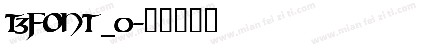 T3FONT_0字体转换