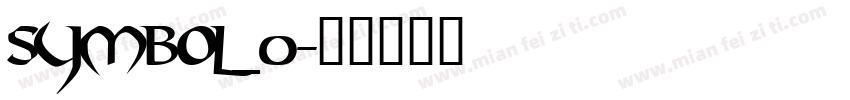 symbol_0字体转换