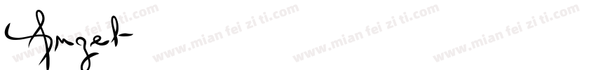 露西法Angel字体转换
