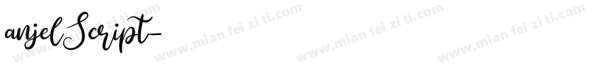anjelScript字体转换