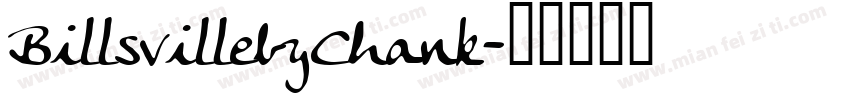 BillsvillebyChank字体转换