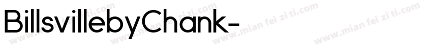 BillsvillebyChank字体转换