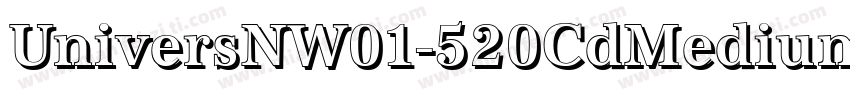 UniversNW01-520CdMedium字体转换