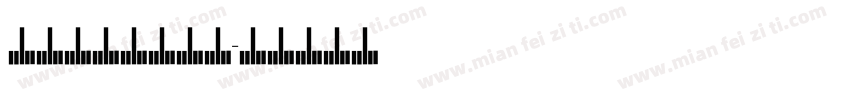 arch中文字库字体转换