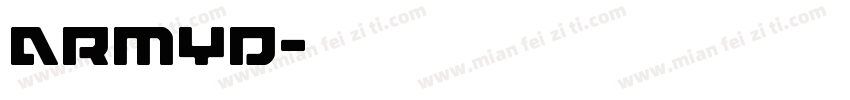 armyd字体转换