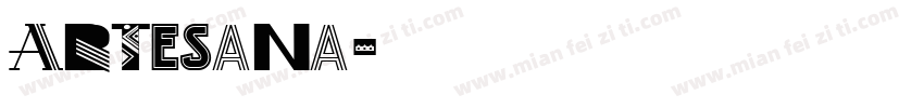 Artesana字体转换