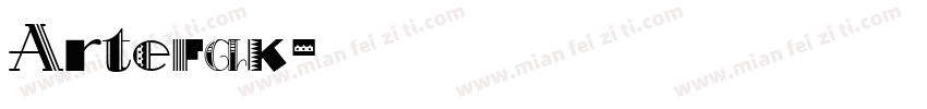 Artefak字体转换