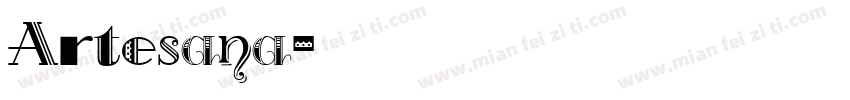 Artesana字体转换