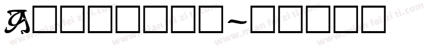 Artesana字体转换