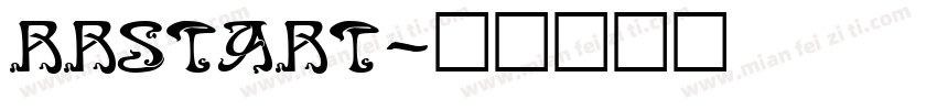 RRSTART字体转换