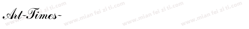 Art-Times字体转换