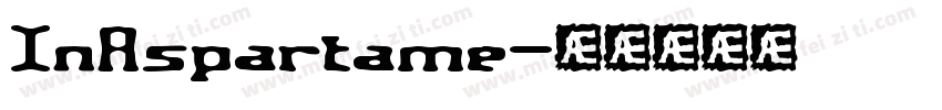 InAspartame字体转换