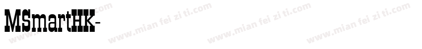 MSmartHK字体转换