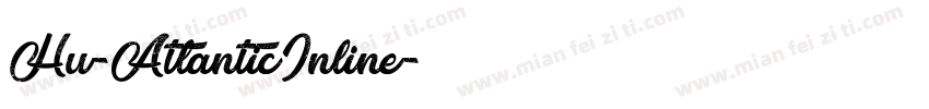Hu-AtlanticInline字体转换