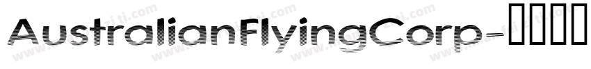 AustralianFlyingCorp字体转换