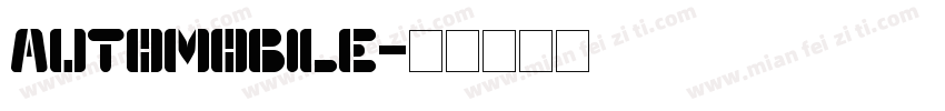 AUTOMOBILE字体转换
