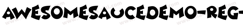 AwesomeSauceDEMO-Reg字体转换