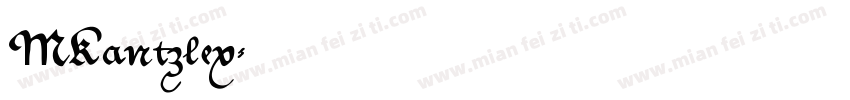 MKantzley字体转换