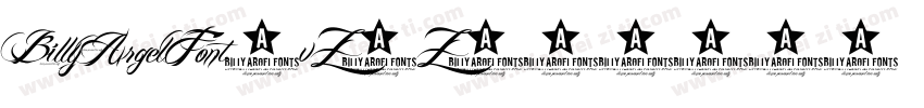 BillyArgelFont-vZ8Z字体转换