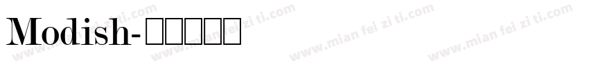 Modish字体转换