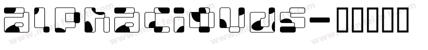 alphaciouds字体转换