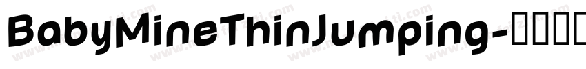 BabyMineThinJumping字体转换