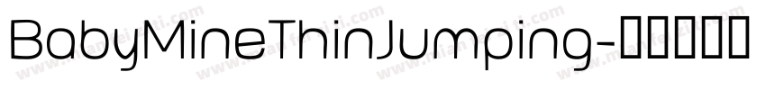 BabyMineThinJumping字体转换