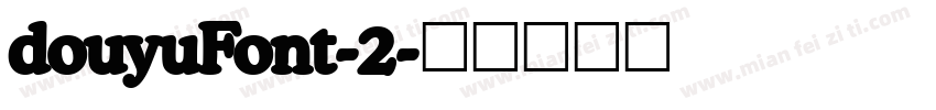 douyuFont-2字体转换