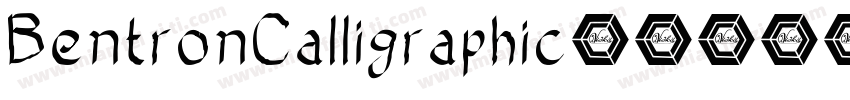 BentronCalligraphic字体转换