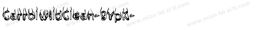 CarrolwildClean-9YpK字体转换