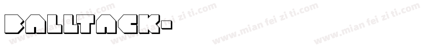 BALLTACK字体转换